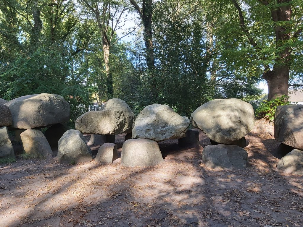 Mammoetpad Drenthe, wandelen Borger kinderen grootste hunebed